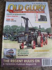 OLD GLORY MAGAZINE FEB 1993 DEVON ROAD RUN FLOUR POWER BEAMISH CLYDE STEAMERS
