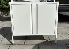 IKEA BYASJÖN Wash-Basin Base Cabinet, with Doors High-Gloss/White 66*37*59cm
