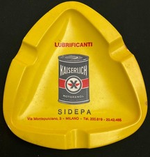 Mid Century Modern 1970's Melamine Kaiserlich Oil Ashtray Made In Milan Italy.