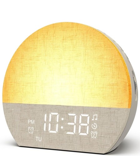 Wake light sunrise alarm - light,