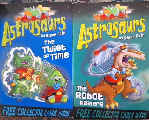 Astrosaurs books steve cole - astrosaurs,