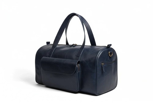Vintage men bag leather duffel - men,