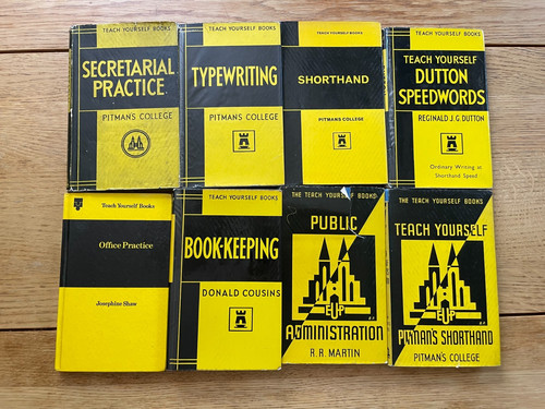Teach yourself books - bundle, x8