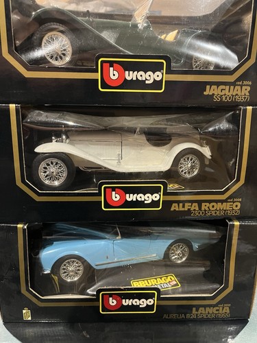 Burago scale models - 3x,