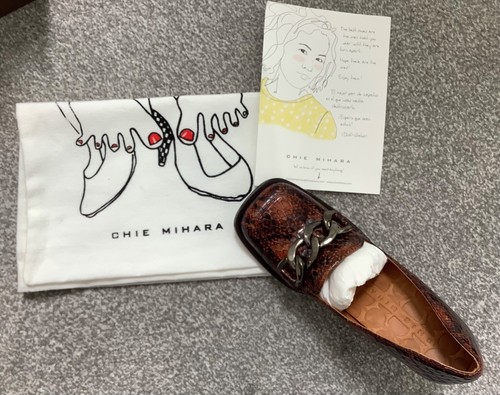 Chie mihara brown leather - chie,