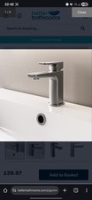 Gunmetal Grey Basin Mixer Tap