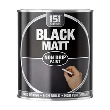 Black Wood Paint - Matt Finish
