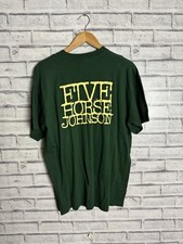FIVE 5 HORSE JOHNSON T SHIRT