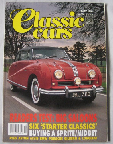 Classic cars may 1991 - cars,