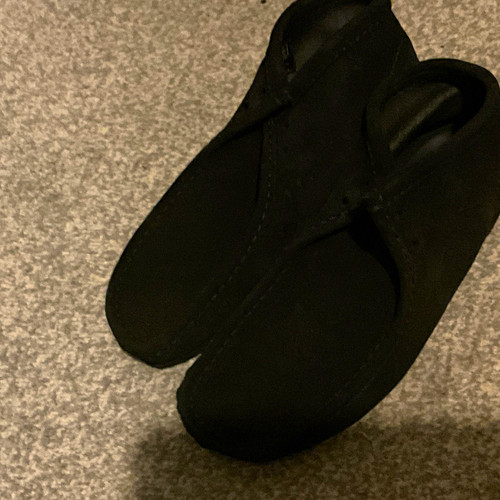 Men black slip slippers - black, slip-on
