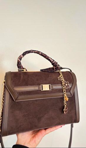 River island brown faux - river,