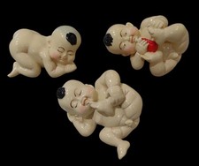 Set Of 3 Baby Buddha Monk