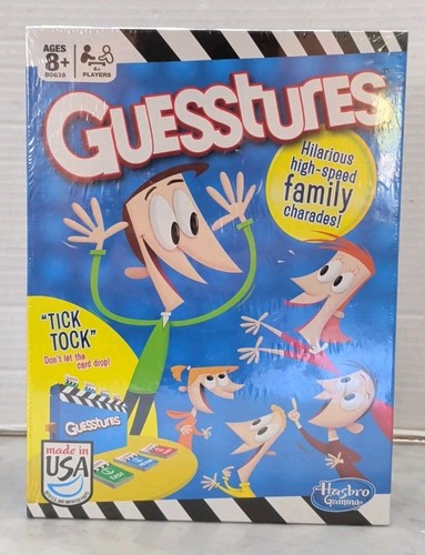 Guesstures board game family - guesstures,