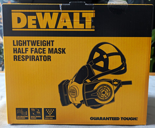 Dewalt half face mask - half,