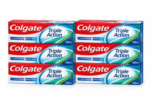 Colgate triple action - x,