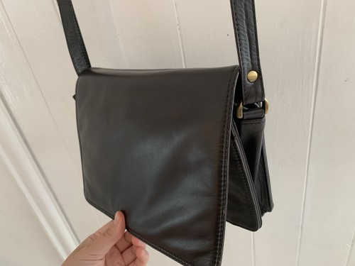 Visconti leather brown satchel - brown,