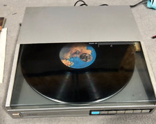 Denon DP-2 Analog Turntable Silver DP2 - Belt Driven - Needs new Belt -See Video