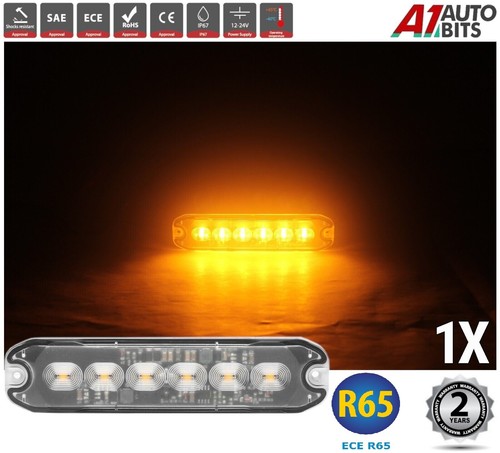 Led amber recovery strobe - 6,