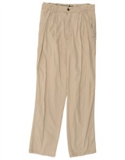 CASUCCI Mens Pegged Chino Trousers IT 46 Small W30 L30 Beige AB23
