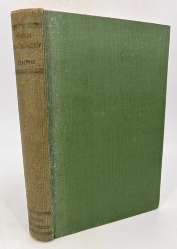 Vintage farm machinery book - book, c