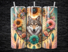Wolf Dreamcatcher 20oz Tumbler
