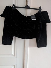 Topshop Bardot Black