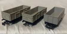 Jouef OO Gauge grey wagon x 3