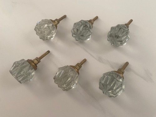 Antique glass and brass - antique,