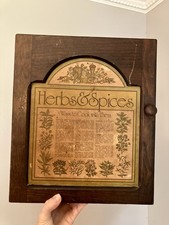 Vintage Herb & Spices Wooden