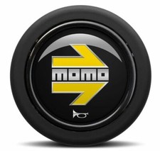 Momo black yellow - black, horn