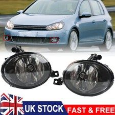 Front Fog Light Lamp For VW Golf Jetta Mk6 Touran Tiguan Caddy Pair Left & Right