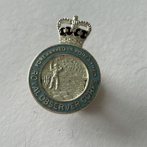 Royal observer corps lapel - royal,