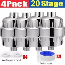 20 Stage Shower Filter for Hard Water Softener Remove Chlorine & Flouride