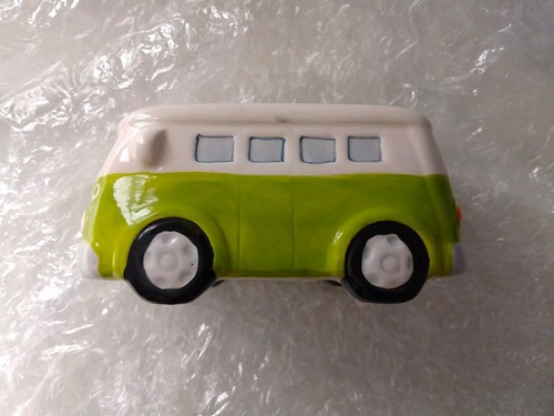 Green camper van - vw, surf