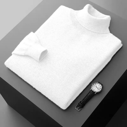 New men turtleneck pullover - men's,