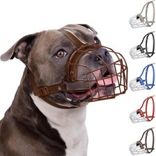 BRONZEDOG Pitbull Dog Muzzle