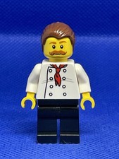 Lego Town City Mini Figure Pizza Van Chef (2017) 60150 CTY0711
