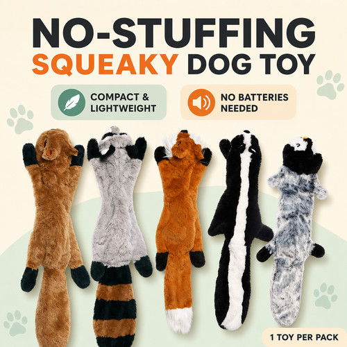 Stuffing plush dog - no-stuffing,