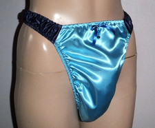 SISSY SATIN  DOUBLE FRONT & GUSSET DISCRETE  PANTIES CROSSDRESS PRIDE  28-44