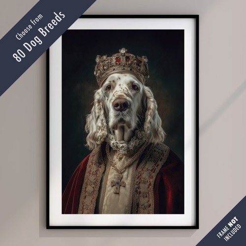 Royal dog portrait - dog,