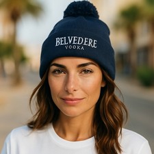 Belvedere Vodka Pom Beanie Hat