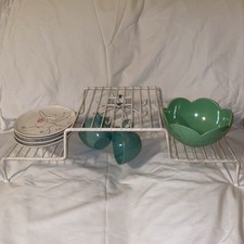 Vtg Retro Rubbermaid Wire Dish