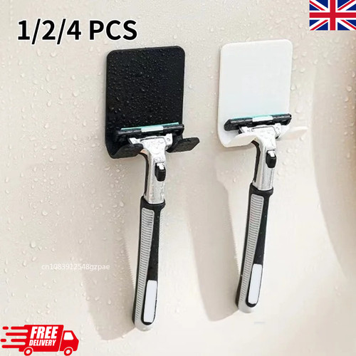 Adhesive wall mounted razor - adhesive,