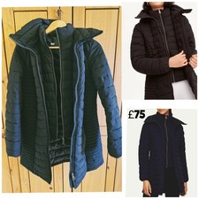 DKNY Ladies Black Puffer