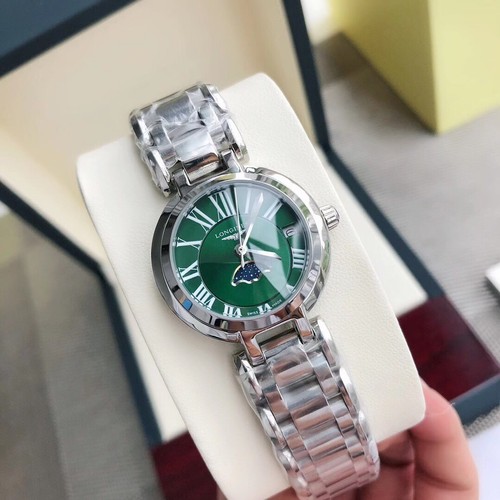 Lon green dial heart moon - green,