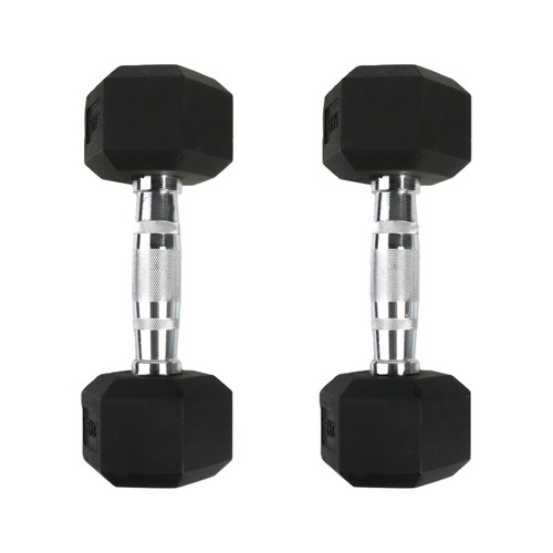 2pcs hex dumbbells set - hex,