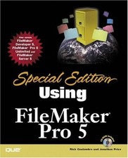 Special Edition Using FileMaker Pro 5 By Rich Coulombre, Lisa P .9780789722010