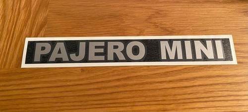 Pajero mini rear door - door, handle