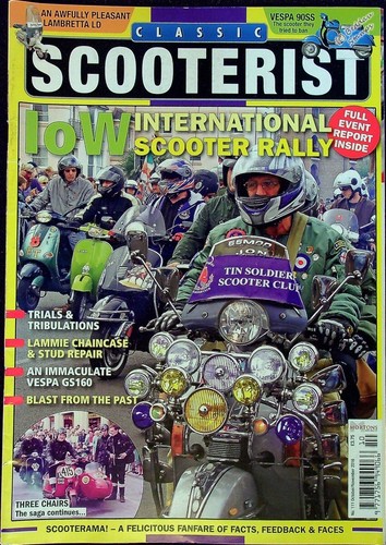 Classic scooterist scene - classic,