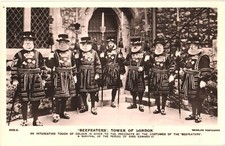 Men In Beefeaters Costume At